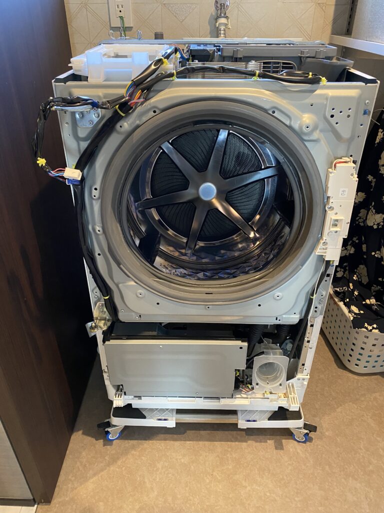 乾燥機能復活！】ドラム式洗濯機Cubleを分解清掃してみた│Kuriblog 